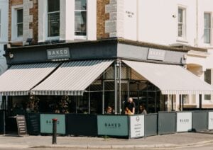 landscape photo of the Baked exterior