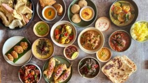 lots of delicious looking small plates