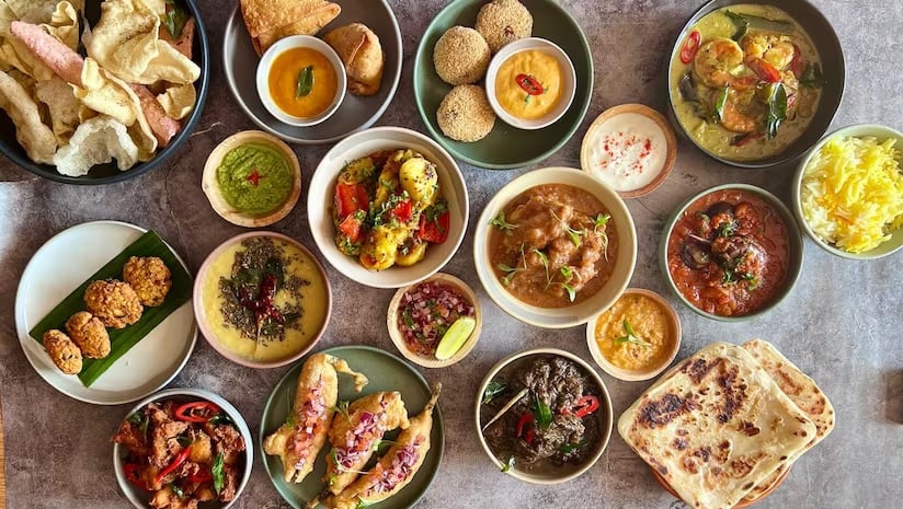 lots of delicious looking small plates